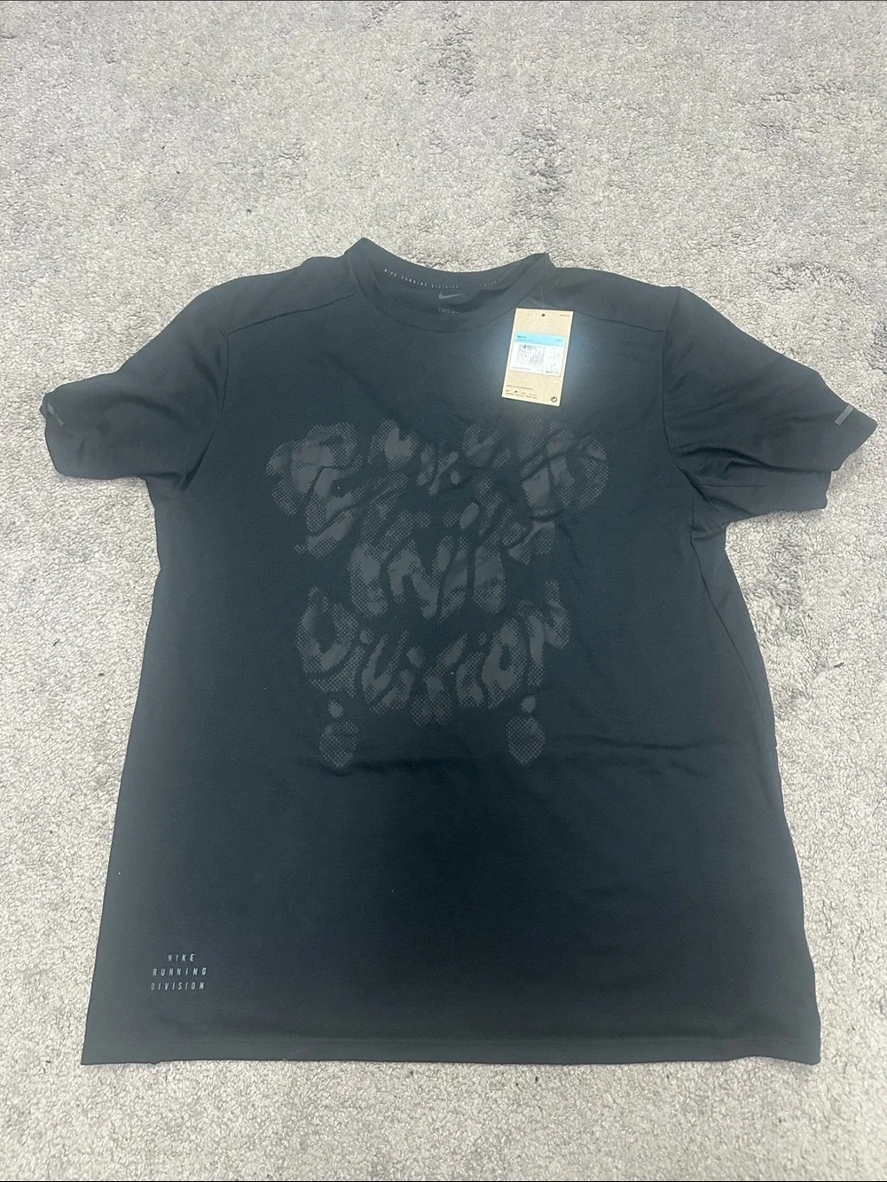 Nike Black Subtle Graphic Performance Tee